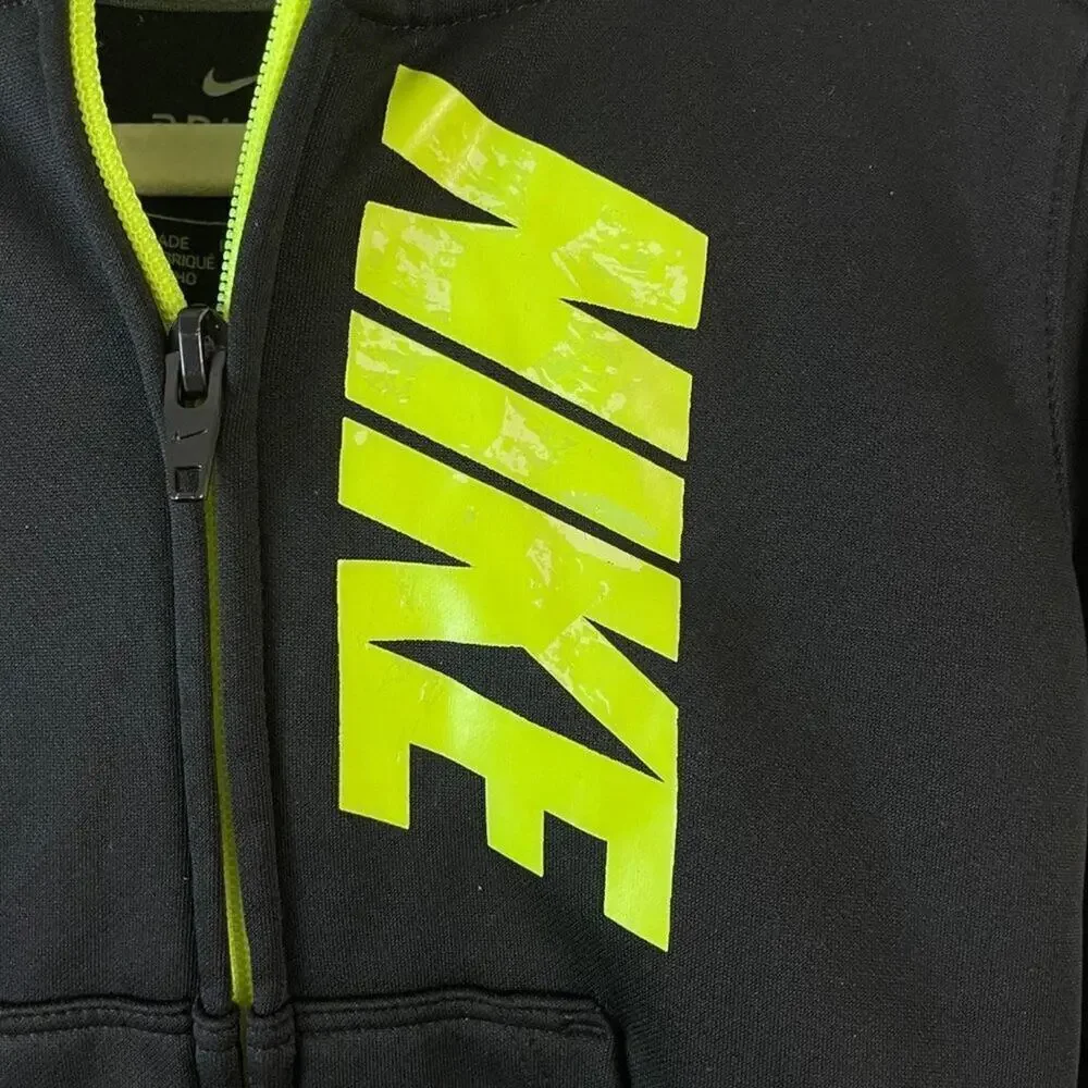 Nike Zip-Up Black Hoodie Size 12 Months